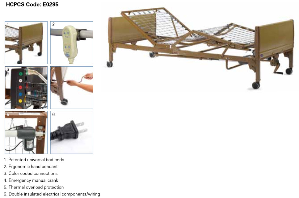 Invacare SemiElectric Hospital Bed Package Hospital Bed Packages